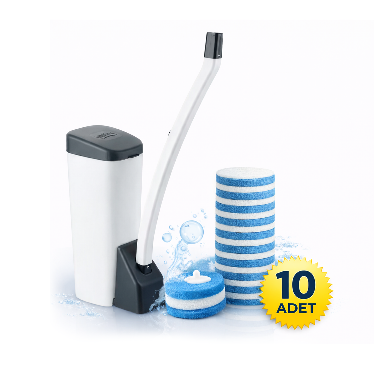 Yeni Nesil Kullan-At Tuvalet Temizleme Seti