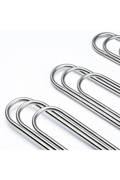 Metal Pantolon-Eşarp Askısı 5 Katlı 5 Adet Askı