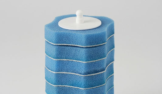 Kullan-At Tuvalet Fırçası Yedek Deterjanlı Sünger 10'lu Paket