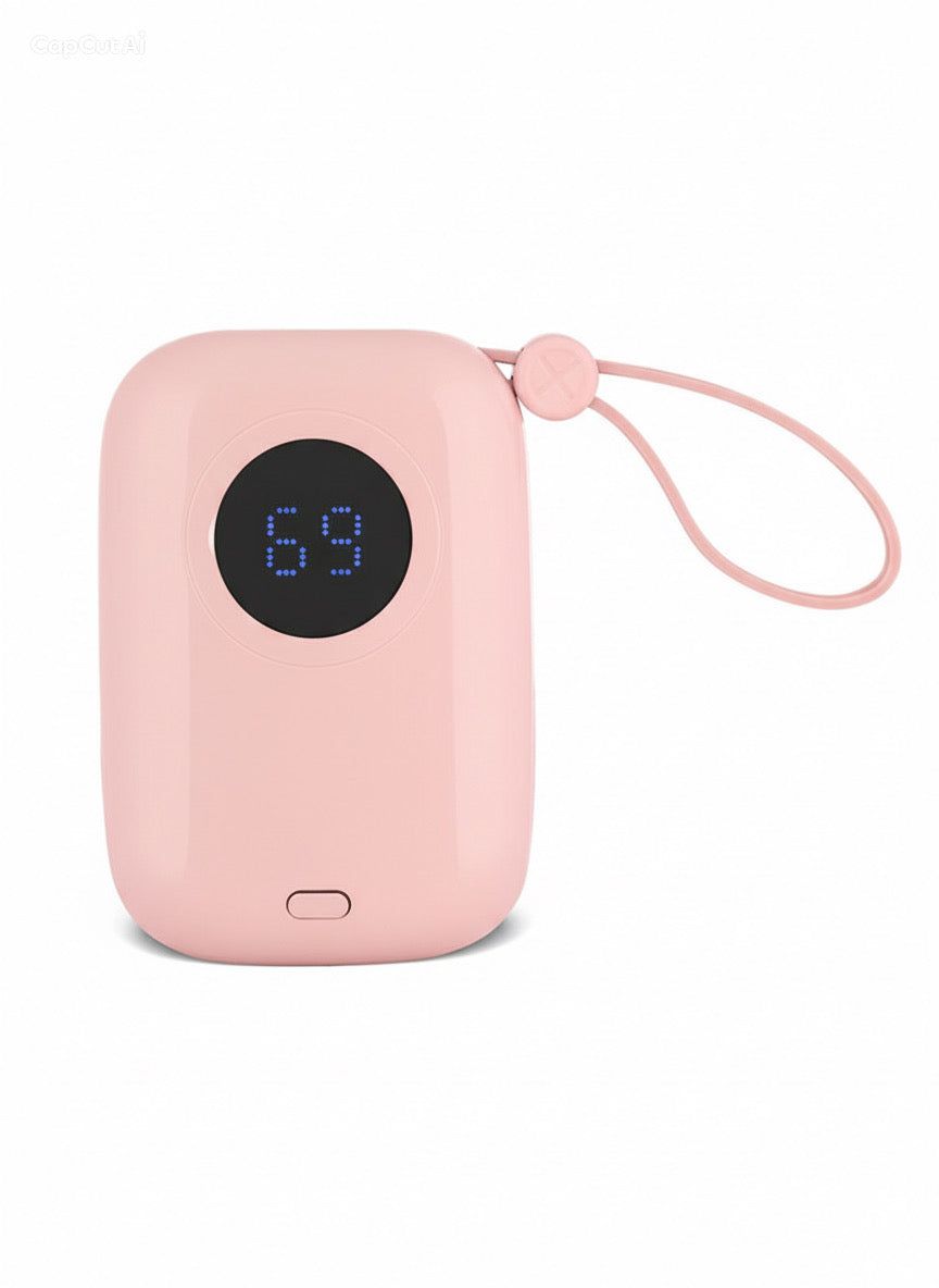 Digital Ekran Şarj Göstergeli Hızlı Şarj Powerbank 10000 mAh