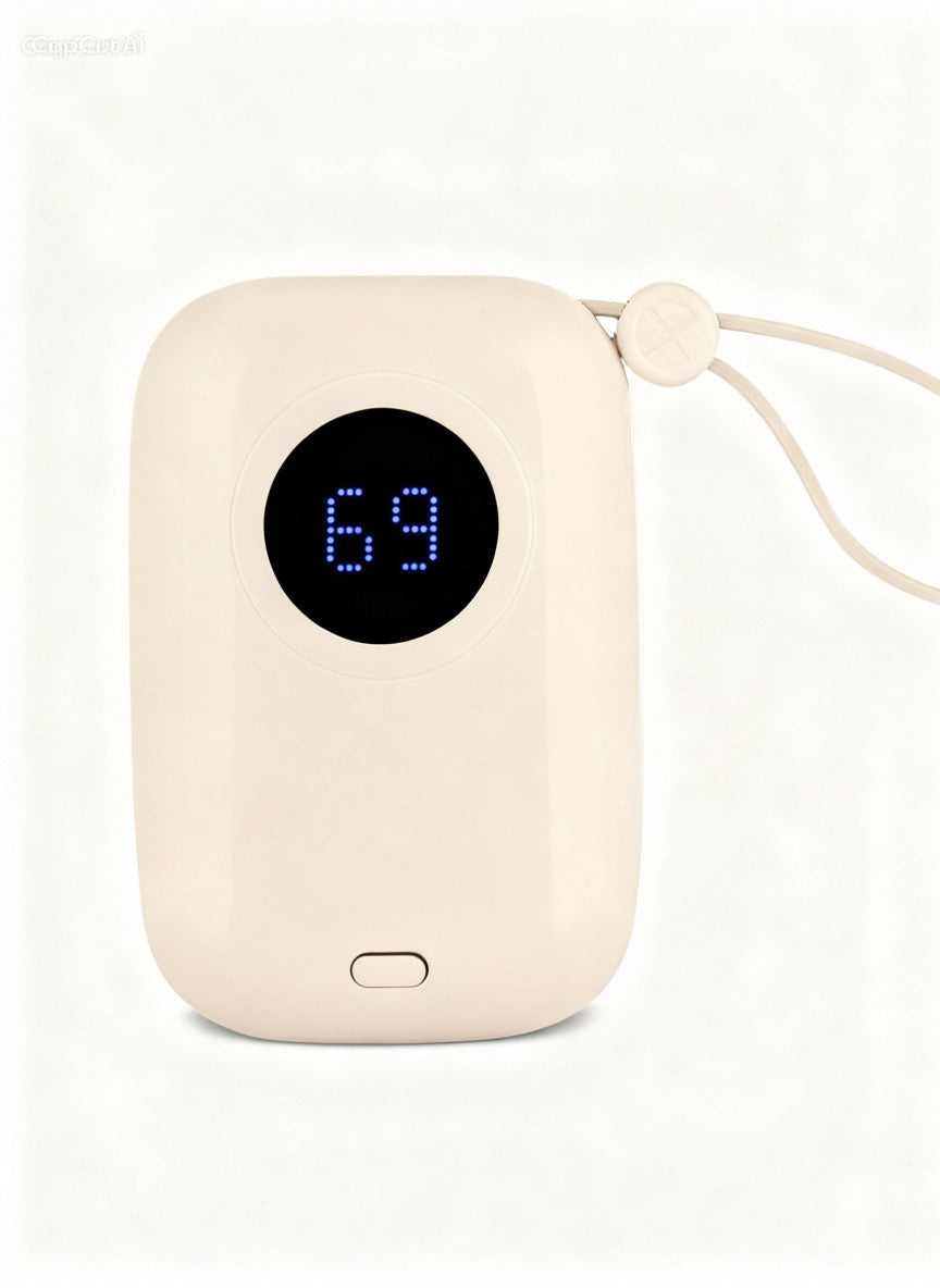 Digital Ekran Şarj Göstergeli Hızlı Şarj Powerbank 10000 mAh