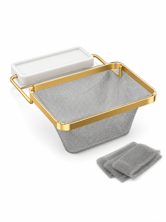 Katlanır Mutfak Lavabo Süzgeci (Sadece Yedek File – 50’li Paket 3’lü Ekonomik Boy)